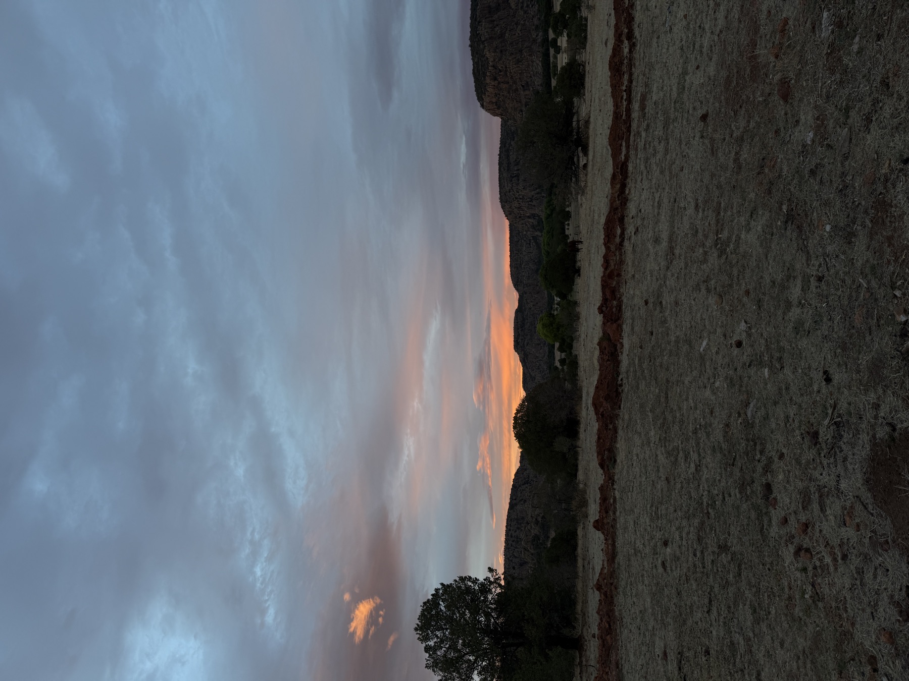 Sunset over the Sierra Madre, Chihuahua